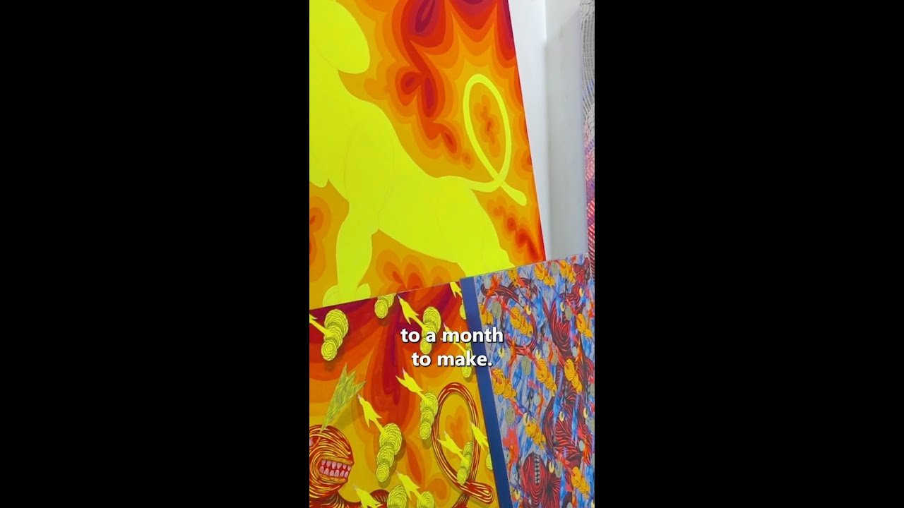 @aschoultz talks the time he puts into his pieces in his segment "CREATING" in issue 4!🖌️<br /><br />#Shorts