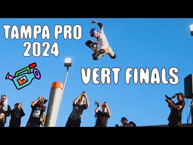 pure chaos at the 30th annual Tampa pro weekend kicks off with its first vert contest in 10 years.