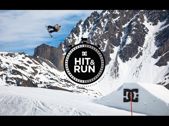 The 2nd stop of the 2017 DC Hit & Run went down in Meribel, France last weekend. The inconsistent and troubling weather didn’t stop the field of over 50+ riders from ripping it up all day. Taking place at France’s legendary DC Area 43, the course challenged riders to ride as fast as they can through banked turns, and throw down their best tricks on the 3 judged sections (pipe, rails, and jump). At the end of the day it was Mons Roisland who took home the cash for Mens Pro and best trick with a switch back 1260, Sebbe De Buck coming in second, and Jordan Morse with 3rd. The mysterious “LeBlanc” lead the way in Men’s Open, and Nikelaeva Xenia won for the Women’s Open. Next stop Whistler!<br /><br />Final Stop: <br /><br /><br />Whistler Blackcomb, BC<br />April 1st-2nd<br /><br /><br />For more info check out:<br />http://dcshoes.com/hitandrun<br /><br />Follow DC Shoes:<br />http://facebook.com/dcshoes<br />http://twitter.com/dcshoes<br />http://instagram.com/dc_snowboarding