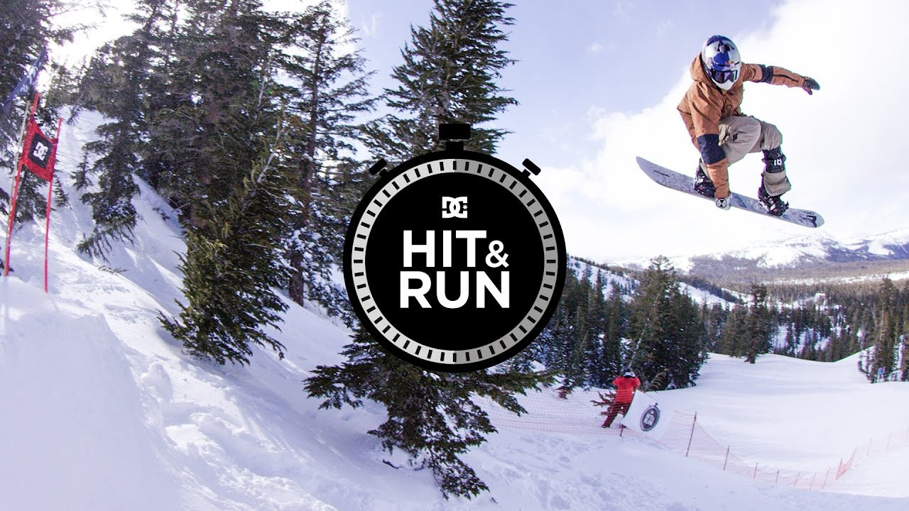 The first stop of the 2017 DC Snowboarding Hit & Run wrapped up last weekend in Mammoth Mountain, CA. Under blue skies and abnormally frigid temps, Mammoth’s finest battled it out through fast banked turns and technical slopestyle features to prove who has the all-around skills to pay the bills. <br /><br />The DC Hit & Run is a banked slopestyle that combines the speed and turns of a traditional banked slalom with the technical trickery of a slopestyle. Riders make their way down the course as fast as they can while sending their best tricks off of judged features for bonus time deductions. <br /><br />Next Stops: <br /><br />Meribel, France<br />March 23rd-24th<br /><br />Whistler Blackcomb, BC<br />April 1st-2nd<br /><br /><br />For more info check out:<br />http://dcshoes.com/hitandrun<br /><br />Follow DC Shoes:<br />http://facebook.com/dcshoes<br />http://twitter.com/dcshoes<br />http://instagram.com/dc_snowboarding