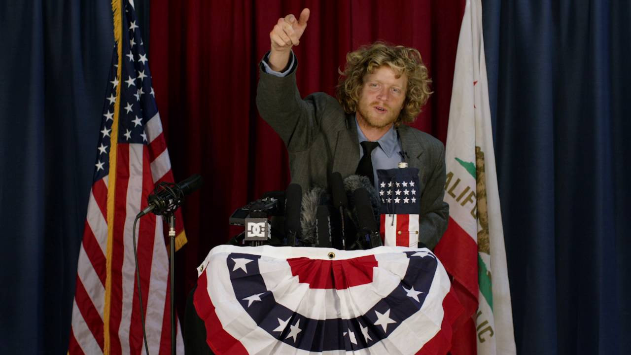 The people’s choice, Wes Kremer, vows to protect his fellow boarders and asserts his position to regulate big banks. Be part of the Wes We Can! Movement and learn more at http://www.dcshoes.com/WesKremer2 <br /><br />Follow DC Shoes:<br />Facebook: https://facebook.com/DC.Shoes<br />Twitter: http://twitter.com/dcshoes<br />Instagram: http://instagram.com/dcshoes