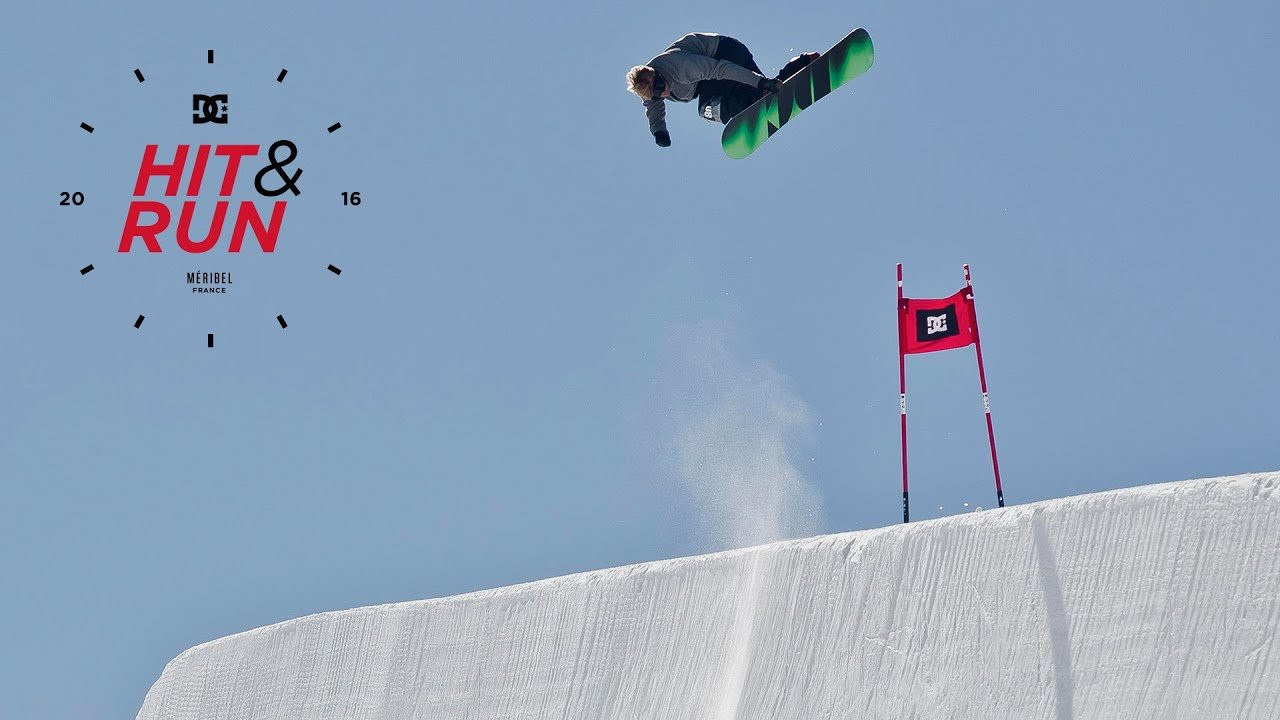 The second stop of the DC Hit & Run went down in Meribel, France last weekend. The unique course challenged 80 competitor's overall riding skills with speedy banked turns, the Super Pipe, a rail section, 30ft+ jump, and a giant step-up toilet bowl gap feature that had everyone’s cheeks flushed with excitement. Competitors rode fast, enjoyed the sunny weather, cold beers and French alpine air. The final stop for the Winter 2016 season will be at Whistler, BC next weekend, March 26th-27th. Register here: http://www.whistlerblackcomb.com/even... <br /><br />http://dcshoes.com/hitandrun<br /><br />Follow DC Snowboarding: <br />http://dcshoes.com/snow<br />http://www.facebook.com/dcsnowboarding<br />http://twitter.com/dcshoes<br />http://instagram.com/dc_snowboarding<br />http://dcshoes.com/hitandrun