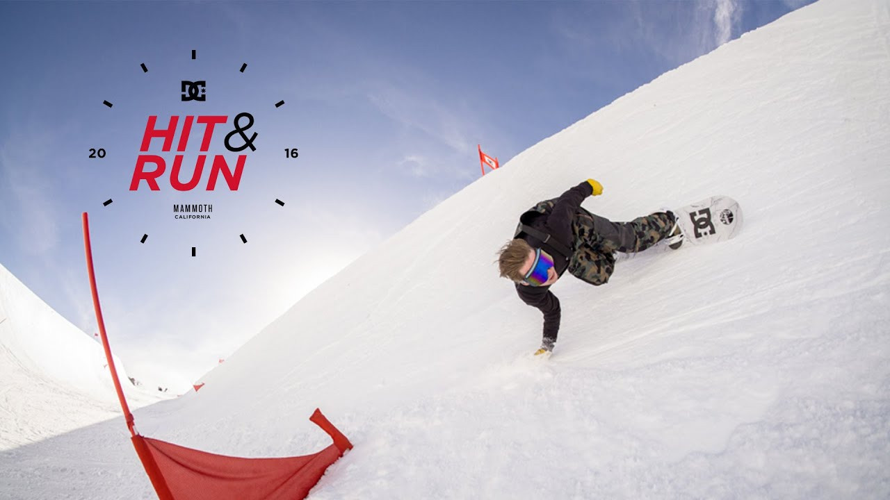 The first of three, DC Hit & Run Banked Slopestyles kicked off in Mammoth, California last weekend with a barrage of competitors battling it out for the fastest time down the course while dropping their best tricks for precious time deductions. The event combined the speed and turns of a traditional banked slalom with the trickery and skills of a slopestyle and pipe event. The course was fast, technical and had everyone looking forward to the remaining stops in Meribel, France on March 17th-18th and the final stop in Whistler, BC on March 26th-27th. http://dcshoes.com/hitandrun<br /><br />Follow DC Snowboarding: <br />http://dcshoes.com/snow<br />http://www.facebook.com/dcsnowboarding<br />http://twitter.com/dcshoes<br />http://instagram.com/dc_snowboarding