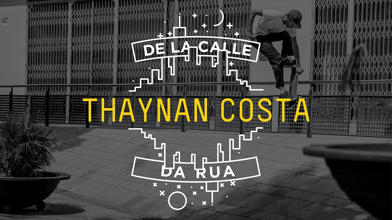 Thaynan's got style for days and a totally unique approach to skating. Skateboarding is fun, and this part is proof.<br /><br />Learn more about the De La Calle/Da Rua project at http://www.DCShoes.com/DeLaCalleDaRua<br />Follow DC Shoes:<br />Facebook: https://facebook.com/DC.Shoes<br />Twitter: http://twitter.com/dcshoes<br />Instagram: http://instagram.com/dcshoes<br /><br />Thaynan's Song<br />David Bowie<br />"Modern Love"<br />Off The Album - Let's Dance