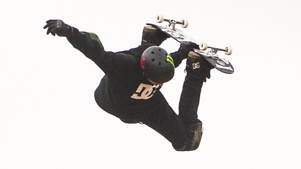 The title says it all. Skateboarding’s Iron Man tops himself by literally taking things to the next level.<br /><br />Keep up with Thrasher Magazine here:<br />http://www.thrashermagazine.com<br />http://www.facebook.com/thrashermagazine<br />http://www.instagram.com/thrashermag<br />http://www.twitter.com/thrashermag