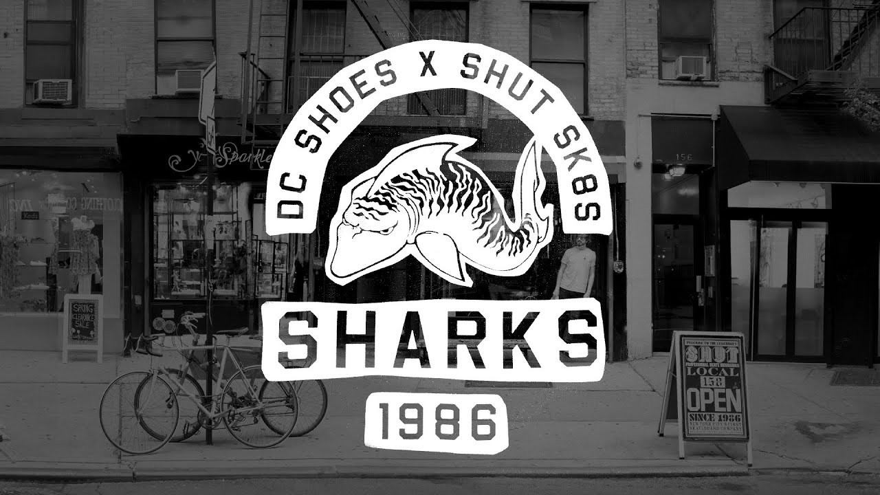 In partnership with legendary New York City skateboard company, SHUT, DC is proud to introduce the DC X SHUT Collection. The footwear and apparel collection features the Lynx Prestige S SHUT and includes details like the classic “SHUT Shark” sublimated graphic on the sockliner, 3M reflective lacing and adds SHUT tags on the heel counter as well as t-shirts and fleece with the classic "SHUT Shark" artwork . A portion of the proceeds from this style will be donated to the Harold Hunter Foundation (haroldhunter.org), a grassroots, community-based organization that provides support, opportunity, and advocacy for skateboarders in NYC and beyond. <br /><br />For more information on the DC X SHUT collection visit http://dcshoes.com/dcxshut<br />For more information about the Harold Hunter Foundation visit http://haroldhunter.org<br /><br /><br />music:<br />"Jem Tones" by Ocularge.<br />http://www.soundcloud.com/ocularge