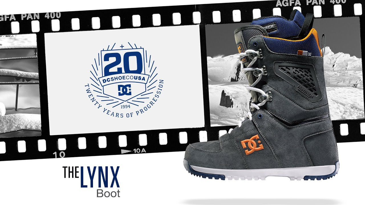 DC is proud to introduce the Lynx snowboard boot. This boot was inspired by the iconic DC skate shoe, the Lynx, and was created to honor DC’s 20th anniversary and skateboarding heritage. Featuring a similar suede upper and classic DC styling, this boot is a brand new classic, made for the mountains. Get your pair today at: http://dcshoes.com/lynxboot <br /><br />Follow DC Shoes: <br />http://dcshoes.com/snow<br />http://facebook.com/dcshoes<br />http://twitter.com/dcshoes<br />http://instagram.com/dc_snowboarding