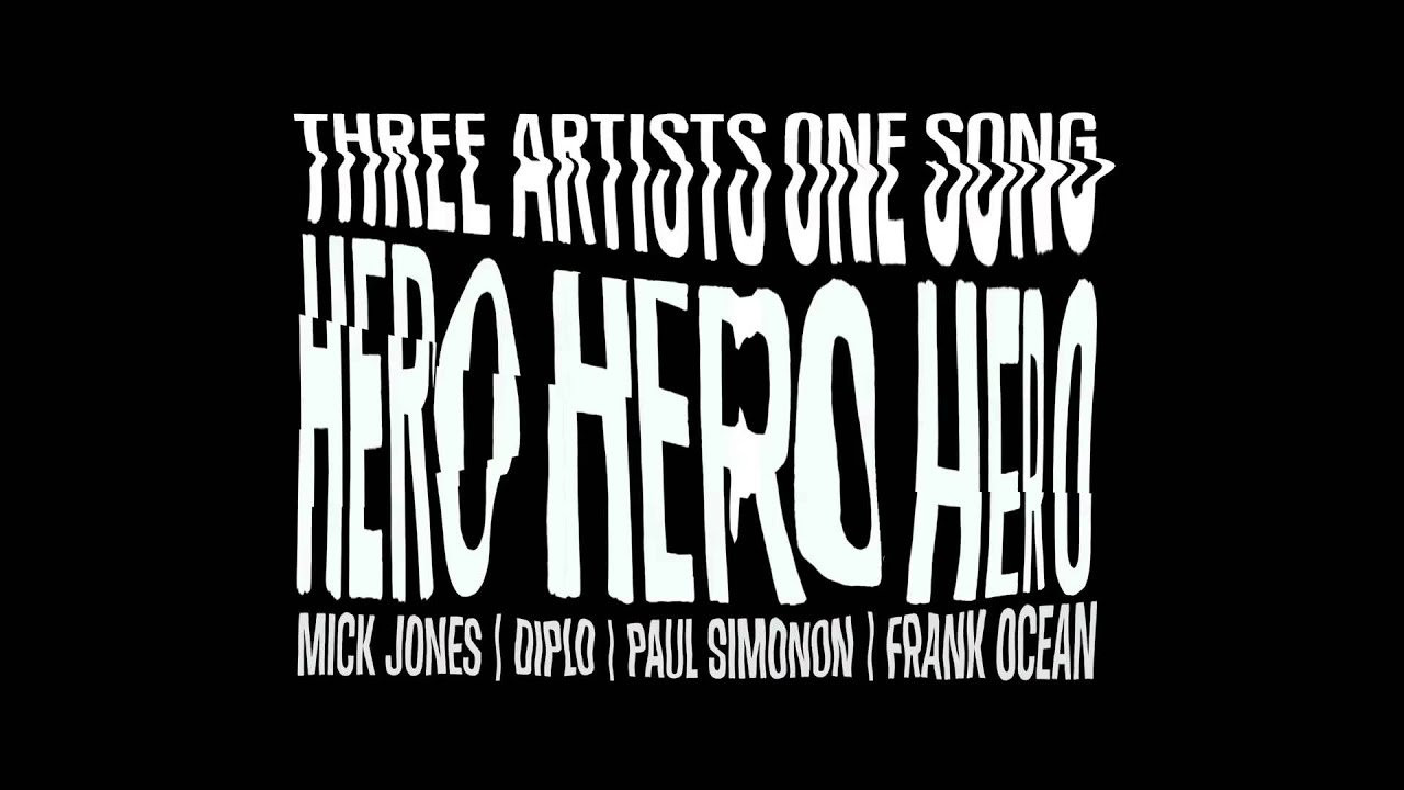 Free download at www.conversemusic.tumblr.com.<br /><br />Track: Hero<br />Frank Ocean + Mick Jones + Paul Simonon + Diplo<br /><br />Converse Three Artists. One Song<br /><br />Additional vocals from the West Los Angeles Children's Choir<br /><br />Frank Ocean appears courtesy of Def Jam Recordings and BMG Chrysalis<br />Music Publishing.<br />Diplo appears courtesy of Mad Decent Records and Songs Music Publishing