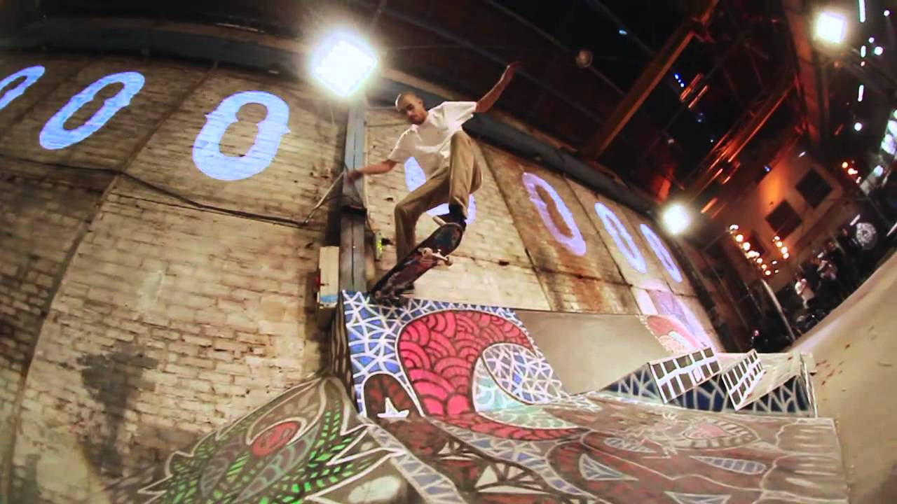 Following on from spaces in Barcelona and Berlin, we present CONS Space 003 Paris. Set in a disused industrial space in Montreuil, artists such as Mike Kershnar, ILK, Numskull and L'Amour Supreme provided an amazing visual backdrop as Converse skateboarding ambassadors Ben Raemers, Pontus Alv, David Stenström, Jerome Campbell, Carlos Cardenosa, Vincent Touzery, Paul Grund and Javier Mendizabal joined local Parisian skaters for an amazing session, all filmed by local skate film maker Oliver Fanchon.<br /><br />Music: