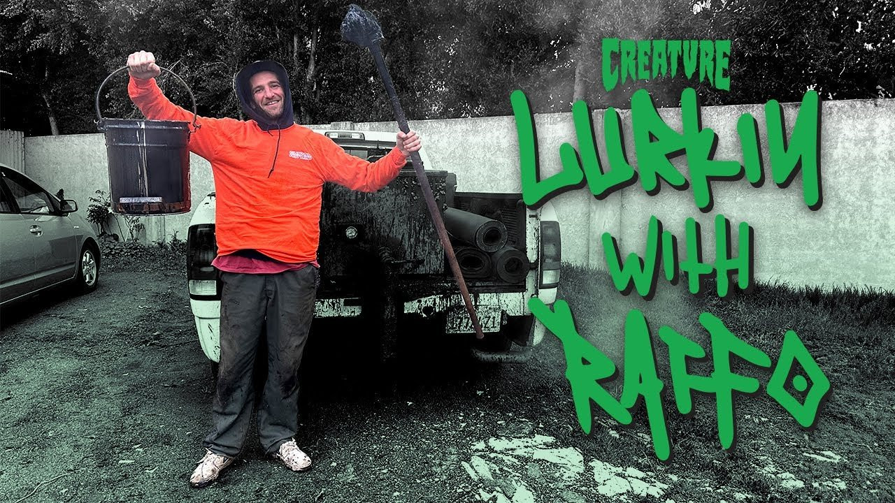 Subscribe: https://www.youtube.com/c/CreatureFiends<br /><br />Raffin can be best described as "your favorite skater's favorite skater", but when he's not out rippin' around the Bay Area, he's putting in work as a true Blue Collar Professional skater. Lurk with Pete on the job Hot Moppin' by morning and Street Thrashin' by day.<br /><br />Follow Raffin on Instagram: https://www.instagram.com/returnofdajuice/<br /><br />Filmed/Edited by DAF Noah: https://www.instagram.com/dafnoah/<br />Additional Filming by Joey Digital: https://www.instagram.com/joey_digital/<br /><br />LURK WITH US:<br />Shop: https://nhsskatedirect.com/pages/creature-skateboards<br />YouTube: https://www.youtube.com/c/CreatureFiends<br />Instagram: https://instagram.com/creaturefiends/ <br />Facebook: https://www.facebook.com/CreatureSkat...<br />Twitter: https://twitter.com/creaturefiends <br /><br />#CreatureSkateboards #Skateboarding #CreachTube<br /><br />Lurkin' with Raffin | Hot Moppin' at Dawn and Street Thrashin' by Day