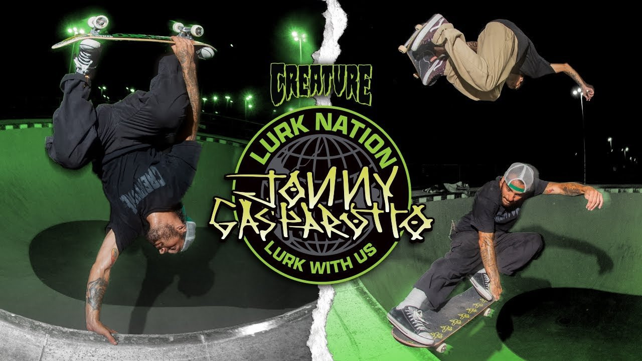 Subscribe: https://www.youtube.com/c/CreatureFiends<br /><br />Join the Lurk Nation and follow Jonny Gasparotto roll around his home turf of Florianapolis, Brazil. Nothing like a day in Floripa to really make you want to hop on a plane and lurk some coastal Brazil! Saúde! 🍻<br /><br />Follow Jonny on Instagram: https://www.instagram.com/gasparjonny/<br />Filmed by Eduardo Reis: https://www.instagram.com/odraude___/<br />Photos by Otávio Marotti Cezar: https://www.instagram.com/tavim8<br /><br />LURK WITH US:<br />Shop: https://nhsskatedirect.com/pages/creature-skateboards<br />YouTube: https://www.youtube.com/c/CreatureFiends<br />Instagram: https://instagram.com/creaturefiends/ <br />Facebook: https://www.facebook.com/CreatureSkat...<br />Twitter: https://twitter.com/creaturefiends <br /><br />#CreatureSkateboards #Skateboarding #CreachTube