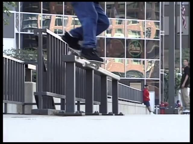 Moses Itkonen, Paul Machnau, Rich McCrank, and Colin McKay's part in TransWorld SKATEboarding's ninth video 'The Reason' [1999].