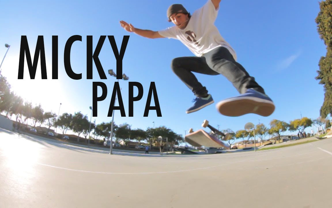 Follow Tomothehomeless<br />@tomothehomeless<br /><br />Subscribe for more new video's every Sunday!<br />http://www.youtube.com/user/tomothehomeless?sub_confirmation=1<br /><br />Facebook: https://www.facebook.com/tomothehomeless<br />Instagram: http://instagram.com/tomothehomeless<br />Twitter: https://twitter.com/tomothehomeless<br /><br />Flat ground tricks starring Micky Papa from Vancouver Canada. Follow him on instagram. <br />@mickypapzzz<br /><br />Tricks: fs flip, bs 360 flip, switch double flip, fakie bs double flip, fakie bs double bigger-spin flip, double hard flip, double hard flip fakie, switch fs bigspin flip, fakie bs 360 double flip.