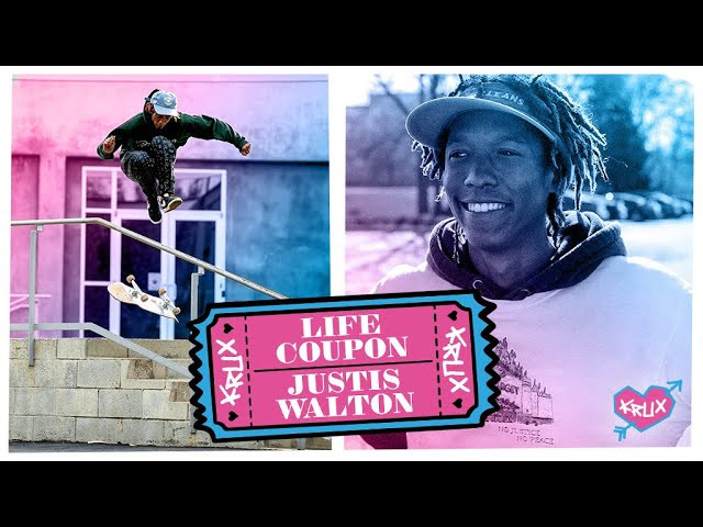 Cash in your life coupon for a ticket to ride. Justis Walton aka @_milksnake_ blessing us with a full part featuring his completely unique approach to skateboarding at spots across the US. No one does it like Justis. Enjoy!<br /><br />Follow Justis on Instagram!<br />https://www.instagram.com/_milksnake_<br />Edited by Cody Long<br />Follow Cody on Instagram!!<br />https://www.instagram.com/codylonglens<br /><br />Checkout all the new trucks n' stuff here: <br />https://www.nhsfunfactory.com/krux-trucks<br />http://kruxtrucks.com/<br /><br />Follow Krux Trucks on TikTok!<br />https://vm.tiktok.com/JND9V13/<br />Follow Krux Trucks on Instagram:<br />https://instagram.com/kruxtrucks<br />Follow Krux Trucks on Twitter:<br />https://twitter.com/kruxtrucks<br />Like Krux Trucks on Facebook:<br />https://www.facebook.com/Kruxtrucks