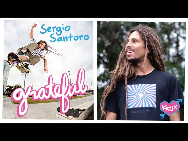 After a long battle with injury and lockdown from the pandemic, Sergio Santoro is Grateful to present his first full length video part with Krux. Filmed and edited by João Paulo Cunha, Grateful takes us to Sergio's unique spots where his deep bag of tricks and creativity on four wheels will be sure to leave you with a smile 💘<br /><br />Follow Sergio on Instagram!<br />https://www.instagram.com/sergio_santoro<br />Filmed and edited by João Paulo Cunha<br />Follow João on Instagram!<br />https://www.instagram.com/joaofenope<br /><br />Song: 'Swimming Tapes'<br />Artist: Cameos<br /><br />Guest Skaters:<br />Travis Harrison<br />https://www.instagram.com/tarvinism<br />Gabriel Raeder<br />https://www.instagram.com/gabrielraeder<br />Ricky Glaser<br />https://www.instagram.com/rickyglaser<br />June Saito<br />https://www.instagram.com/jsaito93<br /><br />Checkout all the new trucks n' stuff here: <br />https://www.nhsfunfactory.com/krux-trucks<br />http://kruxtrucks.com/<br /><br />Follow Krux Trucks on TikTok!<br />https://vm.tiktok.com/JND9V13/<br />Follow Krux Trucks on Instagram:<br />https://instagram.com/kruxtrucks<br />Follow Krux Trucks on Twitter:<br />https://twitter.com/kruxtrucks<br />Like Krux Trucks on Facebook:<br />https://www.facebook.com/Kruxtrucks