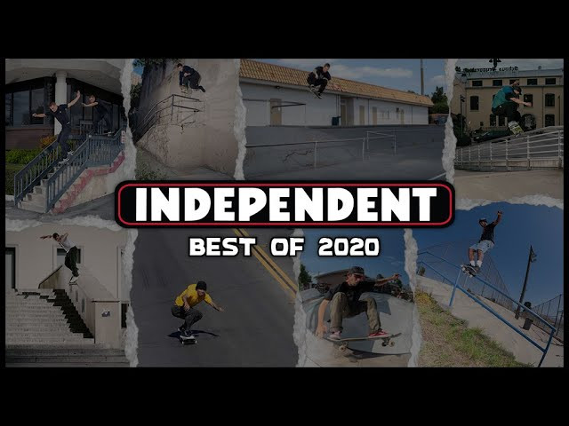 Ride The Best 👊 Subscribe to Independent Trucks! http://bit.ly/IndySubscribe<br /><br />Here’s the best of the best in 2020 from Independent Trucks.<br /><br />Ryan Townley - 0:12<br />Grant Taylor, Lance Mountain, Peter Hewitt - 0:20<br />Lefty, Russell - 0:42<br />Nicole Hause - 0:55<br />Clay Kreiner - 0:58<br />Clive Dixon - 1:02<br />Tony Hawk - 1:10<br />Clive Dixon, Blake Carpenter - 1:22<br />Carlos Ribeiro - 1:36<br />Erick Winkowski, Chris Gregson - 1:47<br />Aaron "Jaws" Homoki - 2:14<br />Clive Dixon - 2:19<br />Taylor Kirby - 2:25<br />Vincent Matheron, Toby Ryan, Jonno Gaitan - 2:30<br />Mason Silva - 2:41<br />Chris Gregson, Erick Winkowski - 2:49<br />Colin Provost - 2:59<br />John Worthington - 3:09<br />Cedric Pabich, Roman Pabich - 3:21<br />Tre Williams - 3:37<br />Zachary "Ducky" Kovacs, Ryan Townley, Alex Willms - 3:51<br />Vincent Matheron, Chris Gregson - 4:20<br />Nassim Lachhab - 4:38<br />Tiago Lemos - 4:54<br />Allysha Le - 5:09<br />Sardines A La Plancha - 5:23<br />Eric Dressen, Pat Noho, Omar Hassan, Russell - 6:13<br />Milton Martinez - 6:43<br /><br />Edited by Rob Alpine - https://www.instagram.com/robbalpine/<br /><br />Get Social 📱<br />Facebook: https://www.facebook.com/IndependentTrucks<br />Instagram: https://instagram.com/independenttrucks/<br />Twitter: https://twitter.com/indy_trucks<br /><br />Ride Independent Trucks!<br />💥 http://independenttrucks.com/ 💥<br /><br />#IndependentTrucks #BuiltToGrind