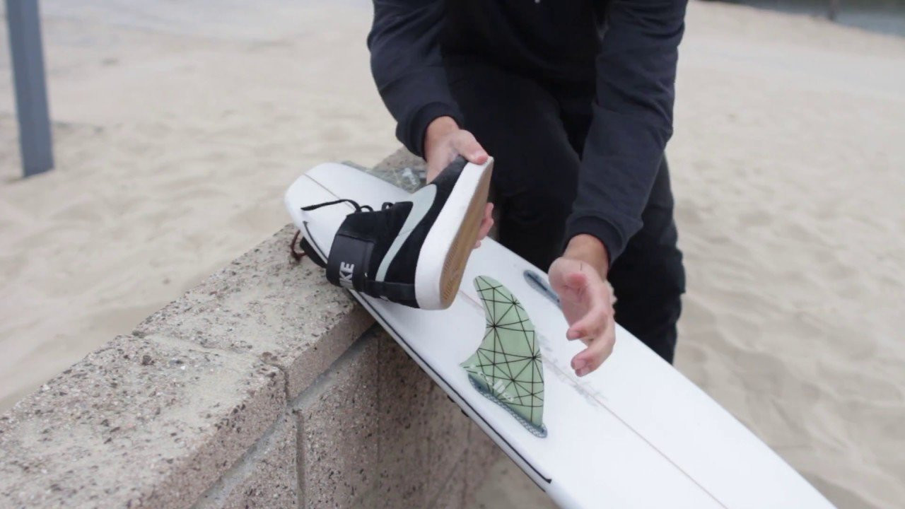 An unconventional method for getting your fins out, but one that works every time. Simply remove one of your shoes, and (carefully) hit the back of your fin at an upward angle to pop them out. <br /><br />Learn more at http://hurley.com/surfclub
