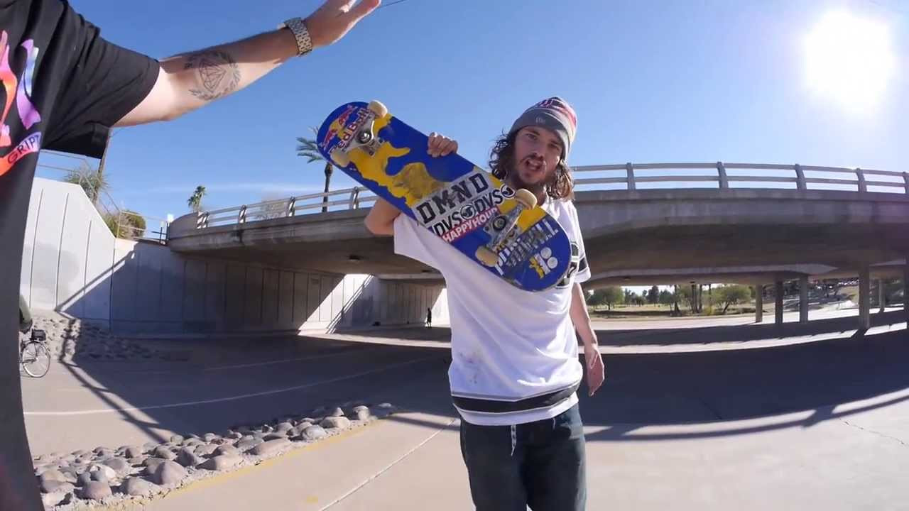 The Grizzly Griptape and Diamond Supply Co. Hardware went out to Arizona for a Signing at the Mills Mall at Zumiez, then took it to the streets for some skating.