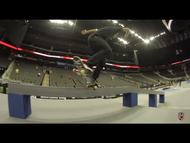 Quick Clip of Chaz Ortiz during the practice session for Street League Kansas City. The LIVE webcast of the Qualifier on www.streetleague.com on May 18th and then tune into ESPN2 at 9PM EST to see the Finals all the way LIVE!<br /><br />About Street League Skateboarding<br /><br />Street League Skateboarding (SLS) is the first-ever professional league for street skateboarding. SLS features 25 of the world’s most exciting skateboarders competing in an easy-to-follow, ISXTM instant scoring format on one-of-a-kind concrete skate plazas, all for the largest prize purse in skateboarding history. Each arena stop of the 2015 SLS season will air live on FOX Sports 1 and FOX Sports GO with a live international webcast on Streetleague.com. For more information, visit www.streetleague.com and follow @streetleague.<br /><br />Street League Skateboarding Facebook: http://sls14.co/17DZT5d<br />Instagram: http://sls14.co/1AS3s1T <br />Twitter: http://sls14.co/17E0i7t <br />Street League: http://sls14.co/1pr4BZS<br /><br />Chaz Ortiz<br />Facebook: https://www.facebook.com/ChazOrtiz<br />Instagram: https://instagram.com/ChazOrtiz/<br />Twitter: https://twitter.com/steezortiz<br /><br />CA Skateparks<br />Facebook: https://www.facebook.com/CaliforniaSkateparks<br />Instagram: https://instagram.com/caskateparks<br />Twitter: https://twitter.com/CAsk8parks<br /><br />Cricket Wireless<br />Facebook: https://www.facebook.com/cricketnation<br />Instagram: https://instagram.com/cricketnation<br />Twitter: https://twitter.com/Cricketnation<br /><br />Diamond Supply Co<br />Facebook: https://www.facebook.com/DiamondSupplyCo<br />Instagram: https://instagram.com/diamondsupplyco/<br />Twitter: https://twitter.com/diamondsupplyco<br /><br />FOX Sports 1<br />Facebook: https://www.facebook.com/FOXSports1<br />Instagram: https://instagram.com/foxsports1<br />Twitter: https://twitter.com/ FOXSports1<br /><br />GoPro<br />Facebook: https://www.facebook.com/gopro<br />Instagram: https://instagram.com/GoPro<br />Twitter: https://twitter.com/GoPro<br /><br />ISX<br />Facebook: https://www.facebook.com/ISXscoring<br />Instagram: N/A<br />Twitter: https://twitter.com/ISXscoring<br /><br />Monster Energy<br />Facebook: https://www.facebook.com/monsterenergy<br />Instagram: https://instagram.com/monsterenergy<br />Twitter: https://twitter.com/monsterenergy<br /><br />New Era<br />Facebook: https://www.facebook.com/neweracap<br />Instagram: https://instagram.com/neweracap<br />Twitter: https://twitter.com/neweracap<br /><br />Nike SB<br />Facebook: https://www.facebook.com/nikeskateboarding<br />Instagram: https://instagram.com/nikesb<br />Twitter: https://twitter.com/nikesb<br /><br />Nixon<br />Facebook: https://www.facebook.com/nixon<br />Instagram: https://instagram.com/Nixon_Now<br />Twitter: https://twitter.com/Nixon_Now<br /><br />PacSun<br />Facebook: https://www.facebook.com/pacsun<br />Instagram: https://instagram.com/pacsun<br />Twitter: https://twitter.com/pacsun<br /><br />Rob Dyrdek<br />Facebook: https://www.facebook.com/robdyrdek<br />Instagram: https://instagram.com/robdyrdek/<br />Twitter: https://twitter.com/robdyrdek<br /><br />Skatepark of Tampa<br />Facebook: https://www.facebook.com/spottampa<br />Instagram: instagram.com/spottampahttps://<br />Twitter: https://twitter.com/spottampa<br /><br />True Skate<br />Facebook: https://www.facebook.com/trueskate<br />Instagram: https://instagram.com/trueskateofficial<br />Twitter: https://twitter.com/trueskate