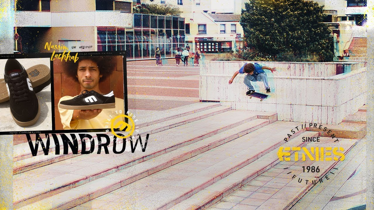 Etnies is proud to launch a signature Windrow colorway for Morocco’s first pro skater Nassim Lachhab. The video project to launch his Signature etnies Windrow colorway (black/white/gum) was his take on the iconic Créteil Plaza in the suburbs of Paris.<br /><br />Nassim’s originally from Rabat Morocco, but you can tell he lived in France and put in his time at the Créteil Plaza. With ledges, stairs, a block set, a triple-set and some of the best flat ground you could ask for - this plaza has been recognized globally since the 90s. Nassim hit every area of Créteil Plaza in this etnies video project. Video by Thomas Courteille<br /><br />https://etnies.com/collections/mens-shoe-new-arrivals/products/windrow-nassim-lachhab-black-gum-white<br />https://etnies.com