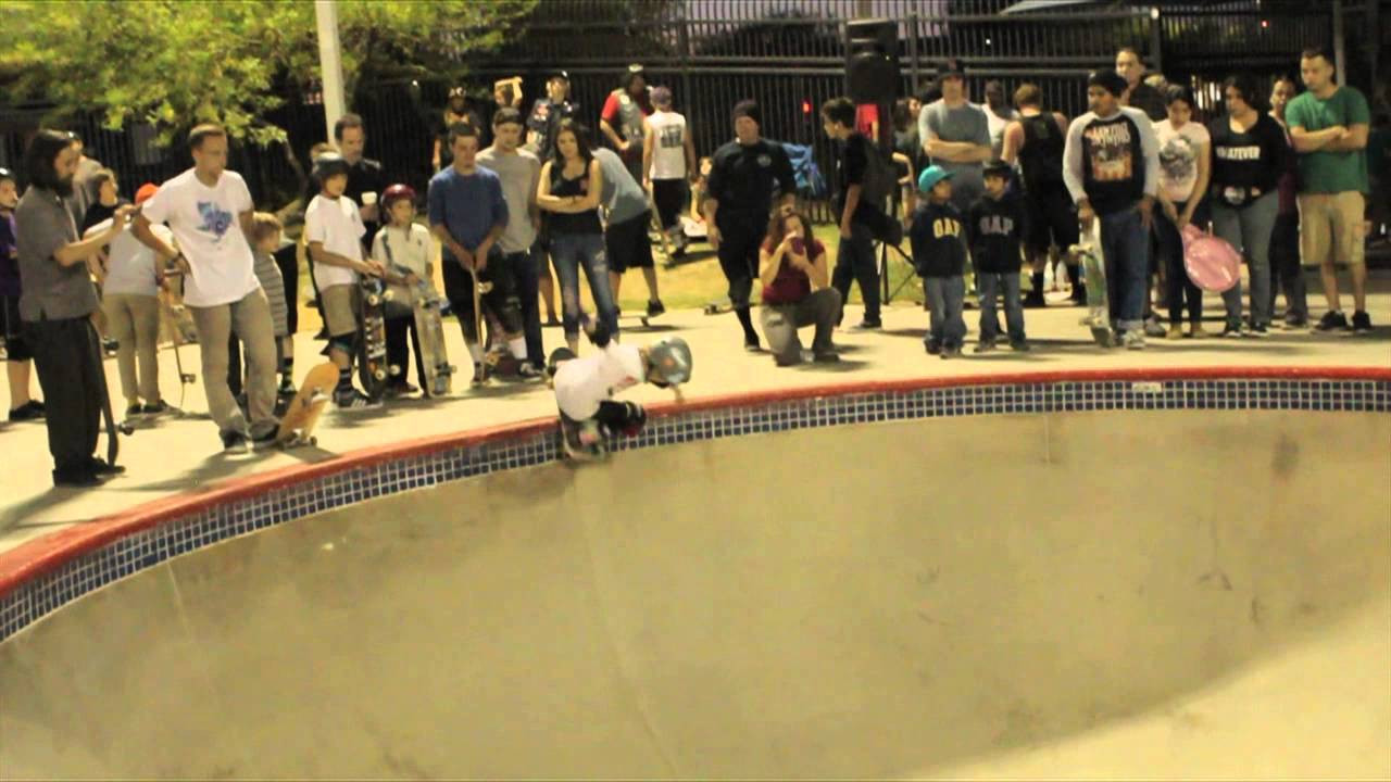 A 3 part contest, Slap Slash & Slam consists of a Bowl Jam, Rat Race, and a Sticker Slap contest in the full pipe. $1,000 was up for grabs and you can see the list of results here - http://goo.gl/8bFihy<br /><br />Special thanks to The City of Goodyear, Red Bull, ProTec, Santa Cruz Skateboards, OJ Wheels and Independent Trucks.
