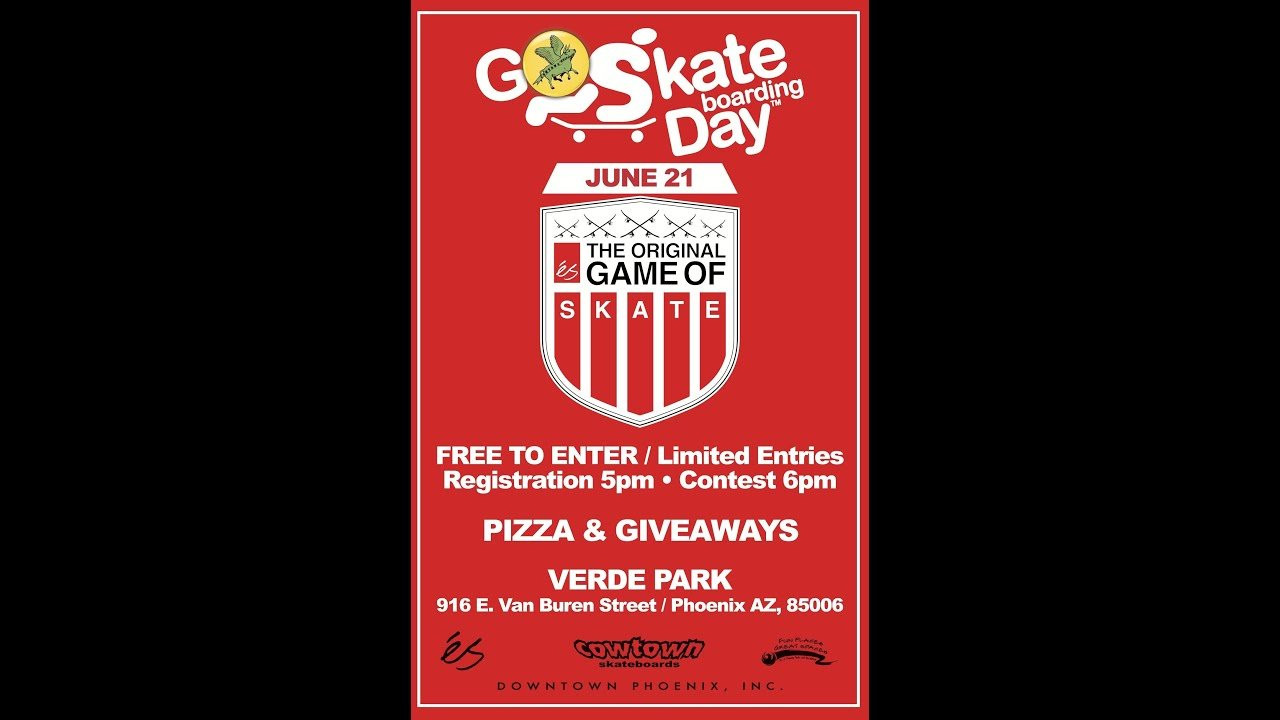 We took over Verde Park in Phoenix to bring back the Original eS Game of SKATE and then headed to the grassy knoll for an epic product toss! 