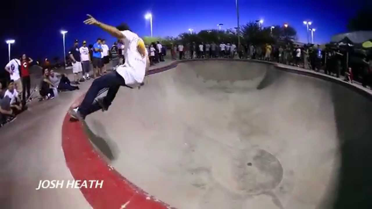 Pro-Tec joined us out at the Goodyear Skatepark for Slap, Slash & Slam! This was an epic 3 part event featuring an open format bowl jam, a deathrace, and a highest sticker slap contest in the full pipe capsule! Rad Pinkard ended up taking 1st in the bowl, Victor Soto proved fasted in the deathrace, and Zach Abrams just barely inched out Lurch in the sticker slap event. Pro-Tec hooked up all the respective winners with some cold hard cash and we hooked up all the spectators with some tasty Barros pizza! All in all it was a great turnout and a super fun time. Thanks again to Pro-Tec, as well as Independent Trucks, OJ Wheels, The City of Goodyear Parks and Rec, and all of you who came out! 