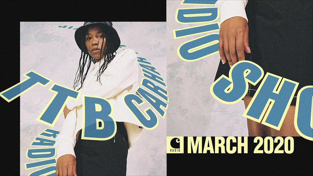 Listen back to all Carhartt WIP Radio shows: <br />https://soundcloud.com/carharttwip<br /><br />TTB:<br />For this month’s Carhartt WIP Radio show, our host is Tabitha Thorlu-Bangura – often shortened to TTB. A member of the NTS family since its earliest days, Tabitha has been one of the key people pulling the strings behind the renowned radio station. In addition, she hosts her monthly TTB show, which melds soul, jazz, and funk with hip hop, ambient, techno, and a myriad of other sounds and genres.<br /><br />Tabitha’s eclectic taste and curatorial disposition isn’t limited to music. Just recently, she has acted as curator-in-residence at Somerset House, where her final project Time Eating will be a culinary and sonic experience that explores themes of birth, death, and marriage in the Deadhouse – the eerie tunnel underneath the iconic central London building. The event will feature a menu by Hannah Hammond, chef at the Michelin starred River Café, and live performances from Aylu, Flora Yin-Wong, and Oliver Coates. Furthermore, Tabitha also recently created a soundscape piece for Swedish artist Toxe’s 600 seconds series and, when we speak, is gearing up to play at Peckham’s Chrome together with Felix Hall and Mobbs.<br /><br />For Carhartt WIP Radio TTB – who is featured in our Spring/Summer 2020 campaign – has prepared a short mix that pairs old friends with talented strangers, from Beatrice Dillon and Lee Gamble to Kinlaw, Argentina's Aylu and Glaswegian duo LAPS. As ever, we also sat down with this month’s host, posing a series of questions, both quickfire and searching. Check the full feature at www.carhartt-wip.com/journal/music.<br /><br />Tracklist:<br /><br />1.: Aylu - Cremisi <br />2.: Vtgnike - 318<br />3.: Kinlaw - Korkut<br />4.: Umfang - Cygnus<br />5.: Magdalena's Apathy - Atitlo<br />6.: BOA - 888<br />7.: Low Jack - Shell<br />8.: LAPS - MOJO <br />9.: Minoru Fushimi - Mizuko no Tamashii Hyakumademo (The Soul of Unbon Fetus)<br />10.: MOBBS - ASVP<br />11.: A I W A - Starfall Gc<br />12.: Beatrice Dillon - Workaround Seven<br />13.: Lee Gamble - Istian<br />14.: Denna Glass - Nuff Sister<br />15.: LORD TUSK - Get Your Mind Right<br />16: Lukid - Laughin<br /><br />Full Article & Interview:<br />https://www.carhartt-wip.com/journal/music/radio/2020/03/artist-feature-ttb<br /><br />More from Carhartt WIP<br />Official website: https://www.carhartt-wip.com/<br />Instagram: https://www.instagram.com/carharttwip/<br />Monthly Radio Show: https://soundcloud.com/carharttwip<br /><br />#CarharttWIP #music #radio