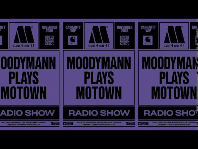 Listen back to all Carhartt WIP Radio shows: <br />https://soundcloud.com/carharttwip<br /><br />To celebrate the 60th anniversary of Motown, the iconic record label launched in 1959 in Detroit, Michigan by Berry Gordy Jr., Carhartt WIP will release a thirteen-piece capsule collection in the coming weeks. The collaboration honors a label that reshaped the sound of American pop music, diversifying its airwaves in the process.<br /><br />To mark the collection launch, we reached out to Detroit native Kenny Dixon Jr. aka Moodymann and asked him to prepare a strictly Motown music Carhartt WIP Radio show, that displays his personal love for the label.<br /><br />As Moodymann is not man for hasty reactions, he delivered a detailed mix featuring rare b-sides, interviews and live recordings by Motown artists like Marvin Gaye, Diana Ross & The Supremes, Steve Wonder, Kem and Dazz Band. Asked about his very own feelings towards his mix, Kenny Dixon Jr. simply says: “No matter where I‘m standing it’s good to hear home sometimes. These songs are woven into the soundtrack of my own personal movie.” There is nothing more to add, only: enjoy the ride!<br /><br />Tracklist:<br />1. Marvin Gaye - Poor Abbey Walsh (part 2 / take 2)<br />2. Odyssey - Our Lives Are Shaped By What We Love<br />3. Marvin Gaye - Outside Police Station (Trouble Man Original Film Score)<br />4. The Miracles - Do It Baby<br />5. The Undisputed Truth - Brother Louie<br />6. Andre Williams - My Imagination<br />7. Four Tops - Bernadette<br />8. Diana Ross & The Supremes - Forever Came Today<br />9. Marvin Gaye - “T” Plays It Cool<br />10. Commodores - Cebu<br />11. Marvin Gaye - Come Live With Me Angel<br />12. Marvin Gaye - There Goes Mr “T”<br />13. Smokey Robinson - Baby That’s Backatcha<br />14. Marvin Gaye - Soon I’ll Be Loving You Again (Alternate Mix)<br />15. Marvin Gaye - Sad Tomorrows<br />16. The Temptations - 1990<br />17. Syreeta - Keep Him Like He Is<br />18. The Supremes interview <br />19. Syreeta - Keep Him Like He Is <br />20. Marvin Gaye - Theme From Trouble Man<br />21. The Undisputed Truth - Big John Is My Name<br />22. Stevie Wonder - Everytime I See You I Go Wild<br />23. The Temptations - Message From A Black Man<br />24. Marvin Gaye - Checking Out (Double Clutch)<br />25. The Undisputed Truth - The Law Of The Land<br />26. Marvin Gaye - Stick Up (Trouble Man Original Film Score)<br />27. Jr Walker & The All Stars - Shotgun<br />28. The Supremes interview pt2<br />29. Teena Marie - Deja Vu (I’ve Been Here Before)<br />30. Rick James - Hollywood<br />31. Kem - If It’s Love feat. Chrisette Michele<br />32. Marvin Gaye - Police Break In (Trouble Man Original Film Score)<br />33. Erykah Badu - The Healer<br />34. Rick James - Sexy Lady<br />35. DeBarge - You Wear It Well<br />36. Dazz Band - Joystick<br />37. Dazz Band - Keep It Live (On The K.I.L.)<br />38. Dazz Band - Let It Whip<br />39. Rick James - Throwdown<br />40. Marvin Gaye - “T” Stands For Trouble (alternate version)<br />41. Erykah Badu - Hey Sugah (interlude)<br /><br />More from Carhartt WIP<br />Official website: https://www.carhartt-wip.com/<br />Instagram: https://www.instagram.com/carharttwip/<br />Monthly Radio Show: https://soundcloud.com/carharttwip<br /><br />#CarharttWIP #music #radio
