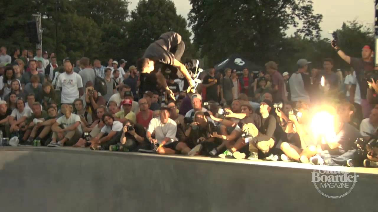 Powell Peralta AM Brad McClain came in swinging at the Copenhagen Pro bowl contest. No one was even expecting him to kill it this hard. Check it out!