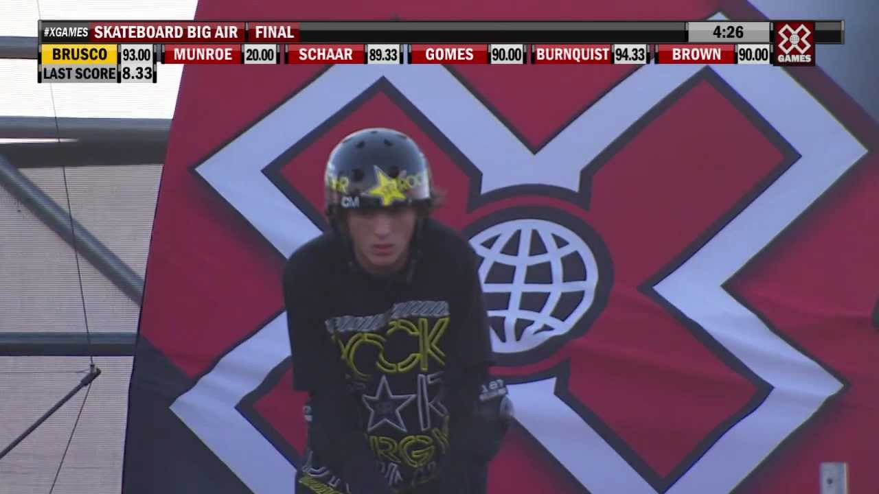 Nolan Munroe's 91.00 run to snag the bronze in Skate Big Air.<br /><br />For more great X Games content, head to XGames.com/video