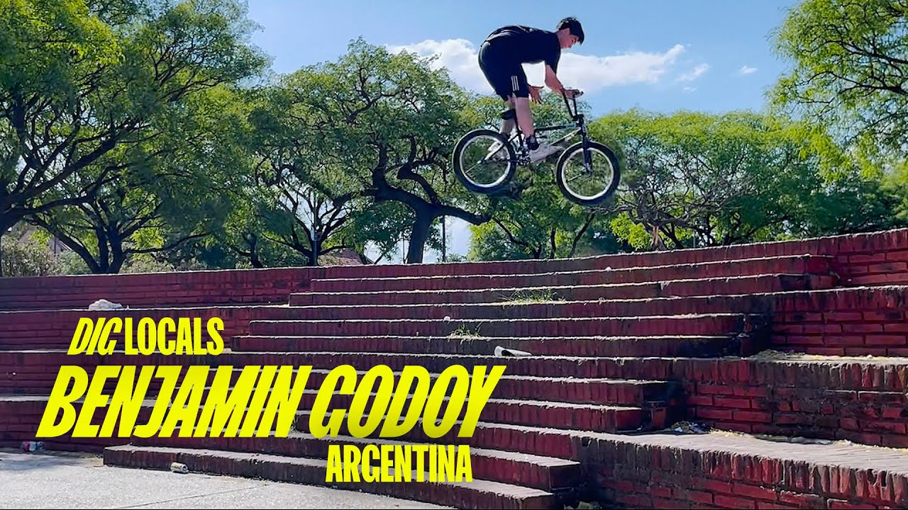 NEW DIG APPAREL https://shop.digbmx.com/collections/APPAREL-AND-MORE<br />WATCH PROJECT X https://shop.digbmx.com/collections/project-x <br />SUBSCRIBE to the DIG channel for more videos - http://bit.ly/DigBMX<br />-----<br /><br />Next up for the DIG Locals treatment is 19 year old Benjamin Godoy from Argentina. This dude has super quick hands and a pretty effortless ability for tailwhips, especially combined with a half cab. Check it out.<br /><br />-----<br />Visit our website for more BMX videos - http://digbmx.com <br /> ● Facebook - https://facebook.com/digbmx <br /> ● Instagram - https://instagram.com/digbmx <br /> ● Twitter - https://twitter.com/digbmx <br /><br />#BMX #DIGBMX