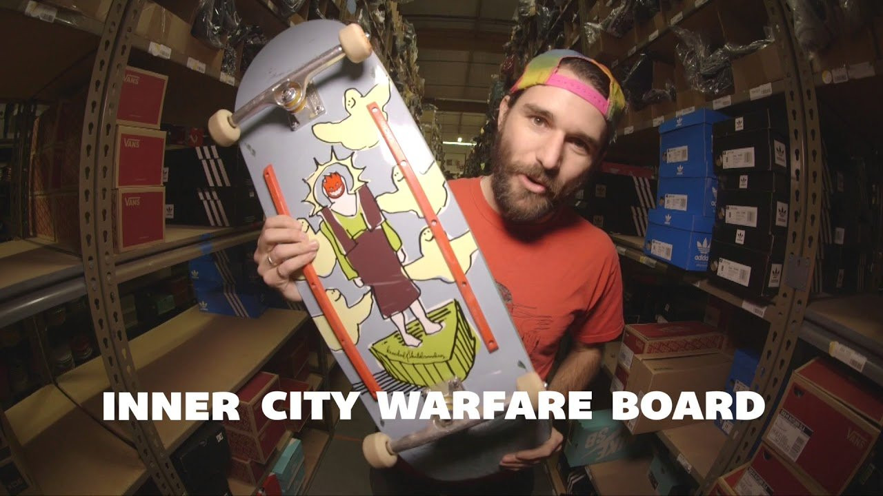 We read through over 1100+ comments and saw a lot of rad, creative, and funny names for Kev's GONZ Board Kreation. But one stuck out, even know it was not the most obvious choice... Congrats Trey Queen you just WON The Gonz Board with your 'deep cut' Gonz quote. Say hello to the "INNER CITY WARFARE BOARD!" From pebbles under your wheels, security guards on your tail, and cars nearly running you over, if you are a skater you know the skateboard is the perfect weapon to navigate the war field that is the the inner city. Thanks to everyone that watches, and supports Kev's Kreations. We are always looking for new themes so comment below if you have a good idea for the next episode of Kev's Kreations!