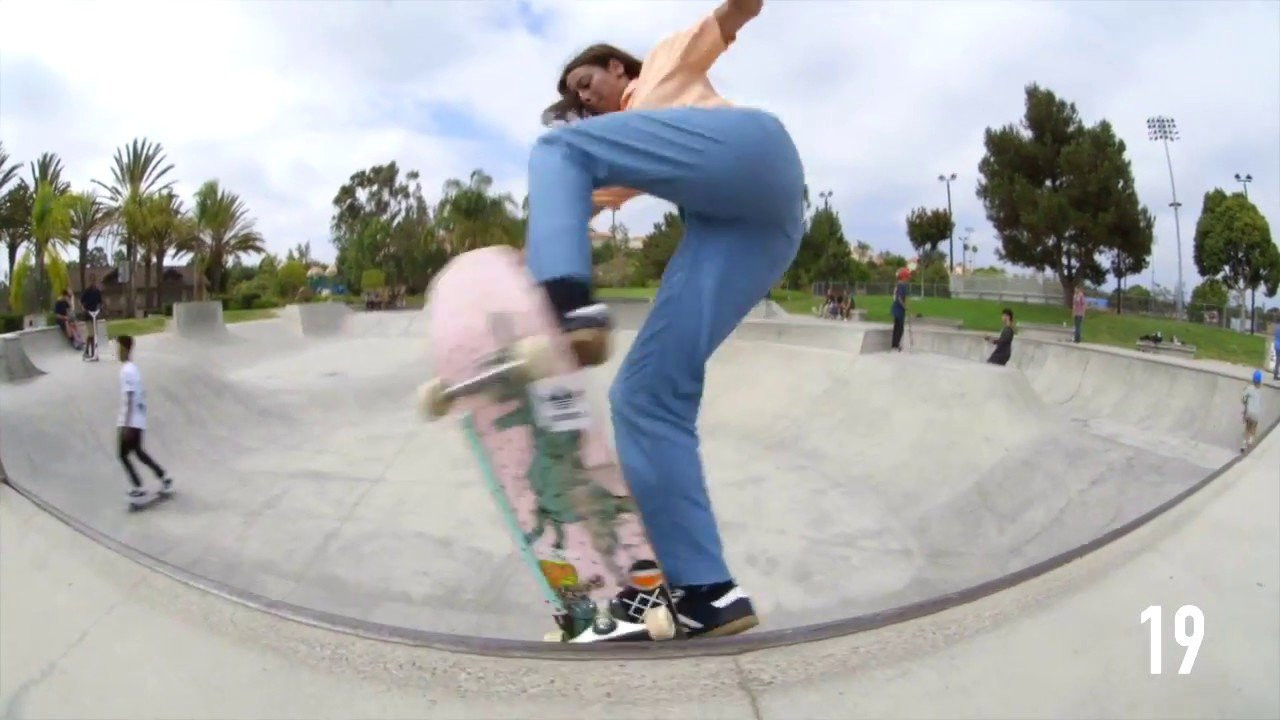 Brand new CCS team rider, Nora Vasconcellos comes in blazing with 100 Kickflips in the Adidas Lucas Premiere ADV Shoes. She wanted to do her first 20 on some transition, and we thought that meant to fakie or something, but sure enough she took the first 20 to axles, rock n rolls, disasters, and pivot fakies. She also peppered in all sorts of difficult shit for the next 80 on flat ground. Sure enough, the shoe built for a high-tech Frenchman held up pretty well to the 100 Flick Challenge. Pick up a pair today if you like what you see... Where you ask? It hurts that you even have to ask, but CCS. CCS is the correct answer. <br /><br />Shop the Adidas Lucas ADV at CCS.com: https://shop.ccs.com/adidas-lucas-adv-shoes-c<br /><br />Shop Nora's Welcome Pro Model at CCS.com: https://shop.ccs.com/welcome-fairy-tale-on-wicked-queen-skateboard-deck-nora-vasconcellos-pink-8-6<br /><br />SUBSCRIBE to CCS YouTube: http://tinyurl.com/lmje4o6 <br />Like CCS on FACEBOOK: https://www.facebook.com/ccs.skate <br />Follow CCS on INSTAGRAM: https://instagram.com/ccs_skate/ <br />Follow CCS on TWITTER: http://twitter.com/CCS_skate <br />Check the WEBSITE: http://ccs.com/ <br />Don't Forget SNAPCHAT: CCSskate