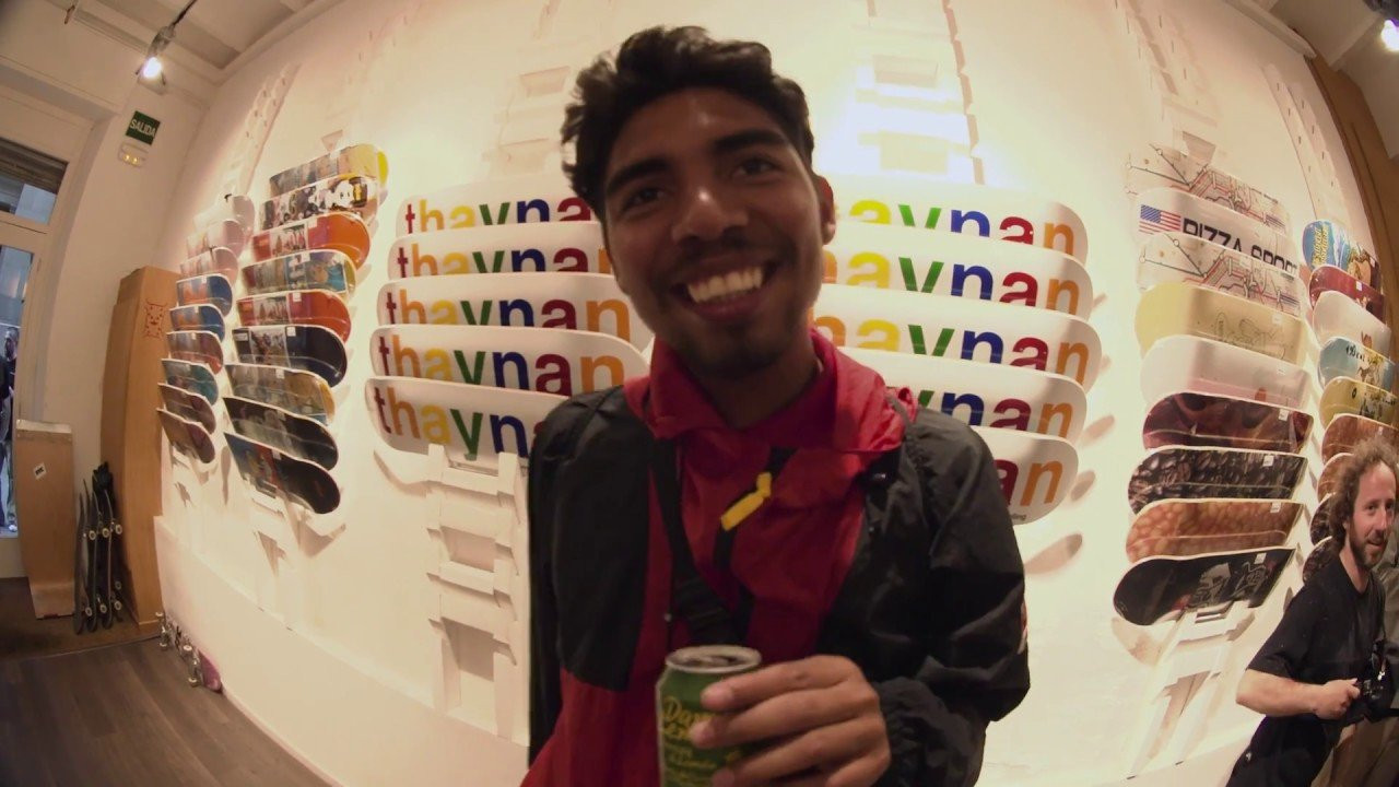 Skating in the streets is unpredictable. Whether it’s finding something completely unexpected, trying something completely new and almost landing it, getting hassled by security guards, police, or homeless folk, some of the best memories skating are thanks to things you never planned for. In this quick edit enjoi sent us, Thaynan gets an unexpected surprise from a longboarder who keeps getting in his way while he’s filming at MACBA.<br /><br />Shop all things Indy: https://shop.ccs.com/brand/independent<br />SUBSCRIBE to CCS YouTube: http://tinyurl.com/lmje4o6<br />Like CCS on FACEBOOK: https://www.facebook.com/ccs.skate<br />Follow CCS on INSTAGRAM: https://instagram.com/ccs_skate/<br />Follow CCS on TWITTER: http://twitter.com/CCS_skate<br />Check the WEBSITE: http://ccs.com/<br />Don't Forget SNAPCHAT: CCSskate