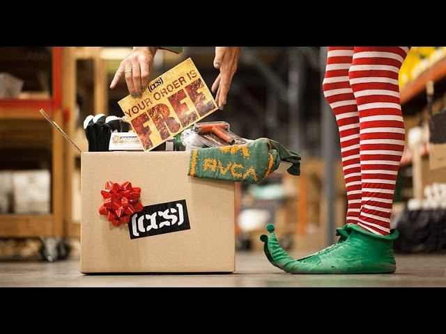 The CCS Holiday Hook-Up is our excuse to give away free gear. Each day, we’ll pay for one entire order straight up and other selected orders will come with free gifts. How can you win? It’s just luck…and how our shipping folks are feeling that day. If your order has a golden ticket, you’ve won! <br /><br />SUBSCRIBE to CCS YouTube: http://tinyurl.com/lmje4o6<br />Like CCS on FACEBOOK: https://www.facebook.com/ccs.skate<br />Follow CCS on INSTAGRAM: https://instagram.com/ccs_skate/<br />Follow CCS on TWITTER: http://twitter.com/CCS_skate<br />Shop the WEBSITE: http://ccs.com/<br />Don't Forget SNAPCHAT: CCSskate