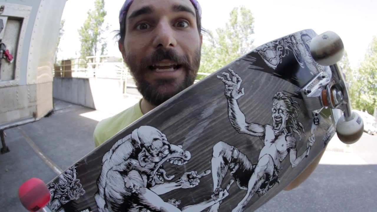 Since we spend all day in this giant warehouse full of skate products, we get a little curious from time to time and just want to see how much weird shit we can put together. Our social media master (and multiple time 100 kickflip alumni), Kevin is always itching to build something wild. He has all these insane ideas for completes in his head and since one of the best things about CCS is our ability fully customize complete boards, we figured we would show you guys just how out of control things can get. <br /><br />In the first (of many) installment of Kev’s Creations, he matched a brutal Creature shape with two very different Indy trucks and some spherical OJ’s. The cherry on top was the evil grip job he painstakingly took an hour to do. See what kind of evil lurks in the inaugural episode of Kev’s Creations. Then leave a comment below to tell us what you would name this rig and we will pick our favorite name to win this exact board in all its shredded glory!<br /><br />Build your own Creature Crusher: https://shop.ccs.com/creature-hitz-shed-mallet-skateboard-complete<br /><br />Create your own Complete: https://shop.ccs.com/skateboards/complete-skateboards<br /><br />SUBSCRIBE to CCS YouTube: http://tinyurl.com/lmje4o6<br />Like CCS on FACEBOOK: https://www.facebook.com/ccs.skate<br />Follow CCS on INSTAGRAM: https://instagram.com/ccs_skate/<br />Follow CCS on TWITTER: http://twitter.com/CCS_skate<br />Check the WEBSITE: http://ccs.com/<br />Don't Forget SNAPCHAT : @CCSskate