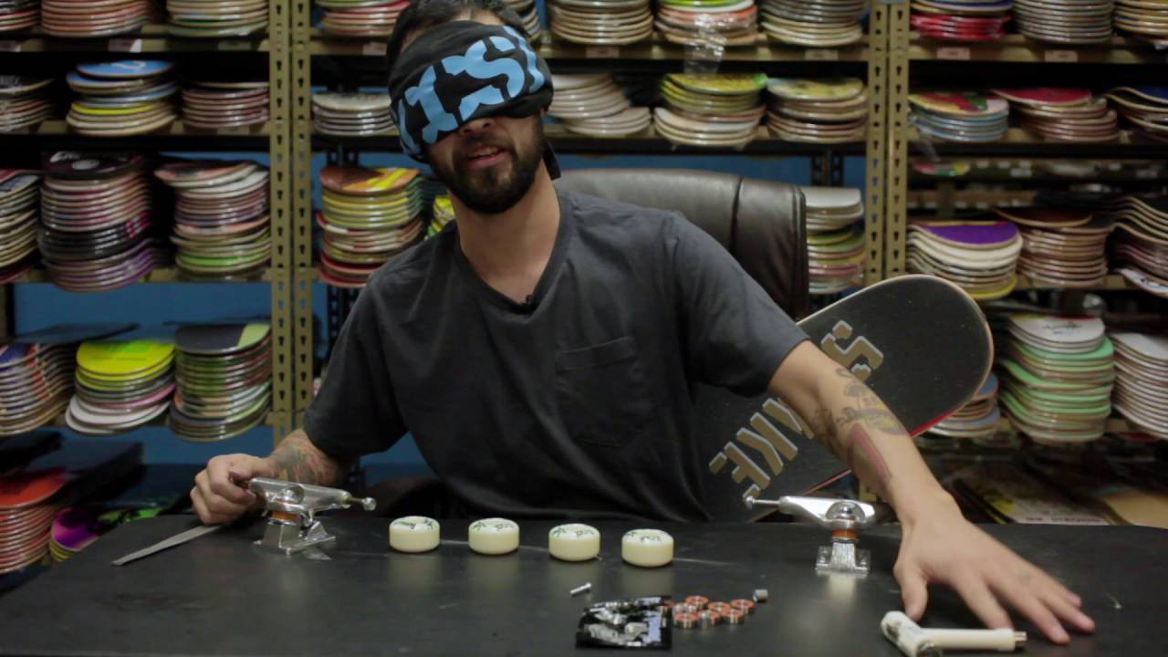 Have you ever seen one of those videos of a Navy Seal who can take apart a rifle and put it back together blindfolded in like 30 seconds? We like to think that here at CCS our board builders have Navy Seal-like assembly skills so we threw Mike in to boot camp and made him build a board without the use of his eyes. We also tossed in a few speed bumps along the way just to keep him on point. It turns out that soaking your fingers in vegetable oil and trying to get your nuts on your bolts is kind of difficult. Tell us below what your dream complete is and we will pick one of you to win that board and Mike will assemble it with the use of his eyes and a lot less cooking oil.<br /><br />SUBSCRIBE to CCS YouTube: http://tinyurl.com/lmje4o6<br />Like CCS on FACEBOOK: https://www.facebook.com/ccs.skate<br />Follow CCS on INSTAGRAM: https://instagram.com/ccs_skate/<br />Follow CCS on TWITTER: http://twitter.com/CCS_skate<br />Check the WEBSITE: http://ccs.com/<br />Don't Forget SNAPCHAT : CCSskate