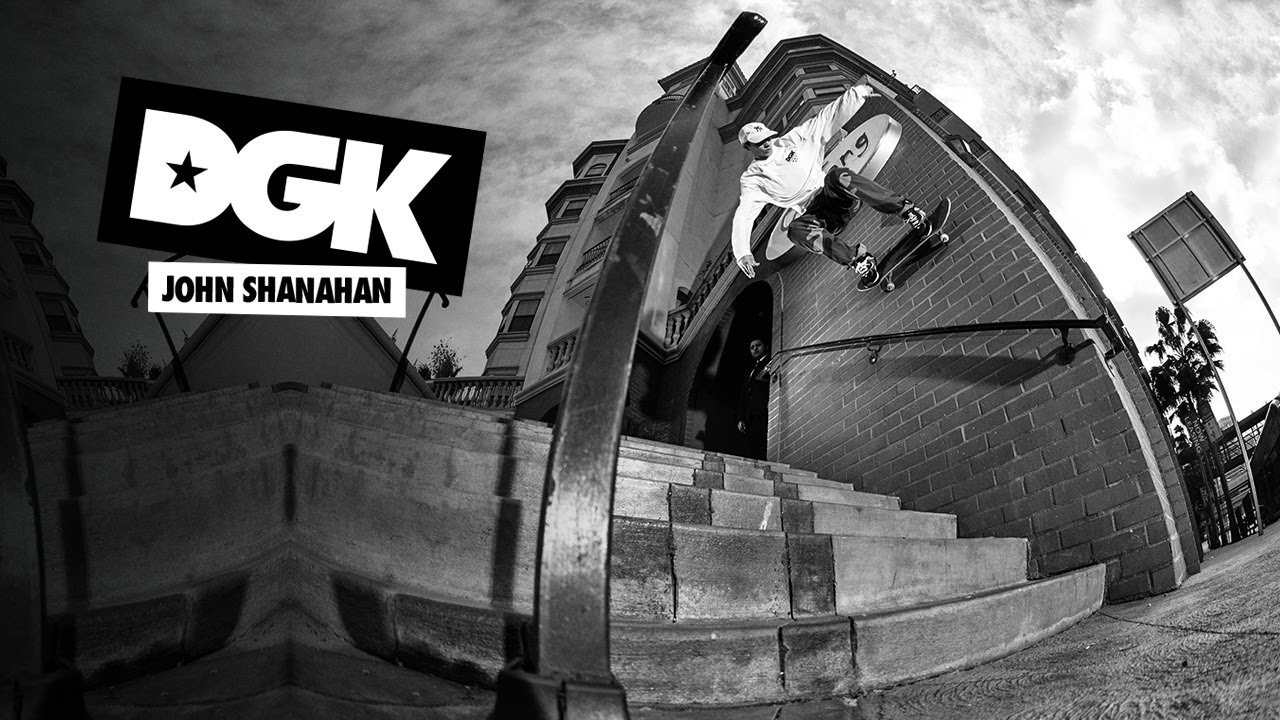 The spots, the trick selection, the fits...When we first saw John Shanahan we knew he was a perfect addition to the DGK legacy. Here's a quick intro to this beast from the east. Expect to see big things from our boy soon!