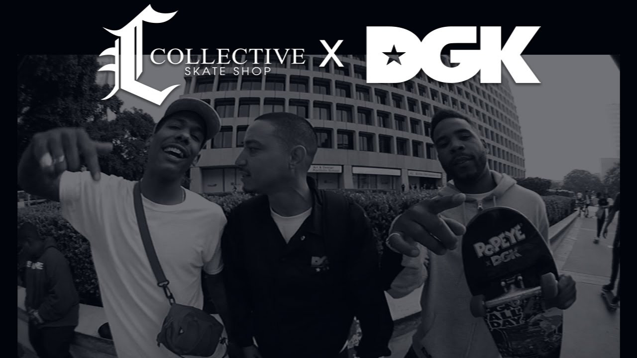 The DGK squad took over Collective Skateshop in Los Angeles then headed over to the infamous Jkwon plaza to hold a best trick contest.