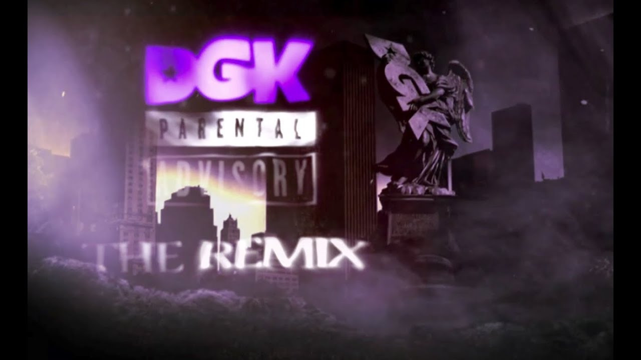 DGK wanted our favorite remixer, Manolo, to put his spin on "Parental Advisory". It will be playing exclusively on Hellaclips.com on January 6th,2014. Mark your calendars!<br /><br />http://www.hellaclips.com<br /><br />FOLLOW DGK AT:<br />SITE: http://www.dgk.com<br />FACEBOOK: http://www.facebook.com/DGK<br />TWITTER: http://www.twitter.com/DGK<br />INSTAGRAM: http://www.instagram.com/DGK