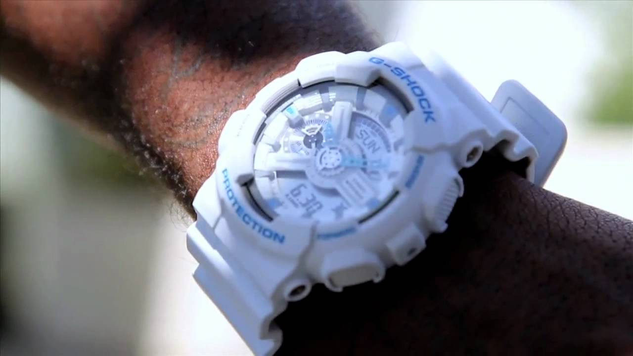 Transworld and G-Shock catch up with Stevie Williams in LA to check out some spots and the new GA110SN-7A mens watch.