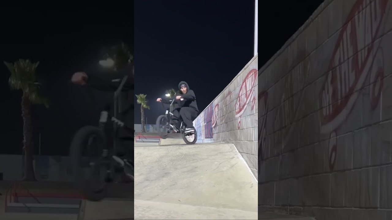 Devon Smillie always with the big brain biking.<br />https://cultcrew.com<br />#bmx #cultcrew