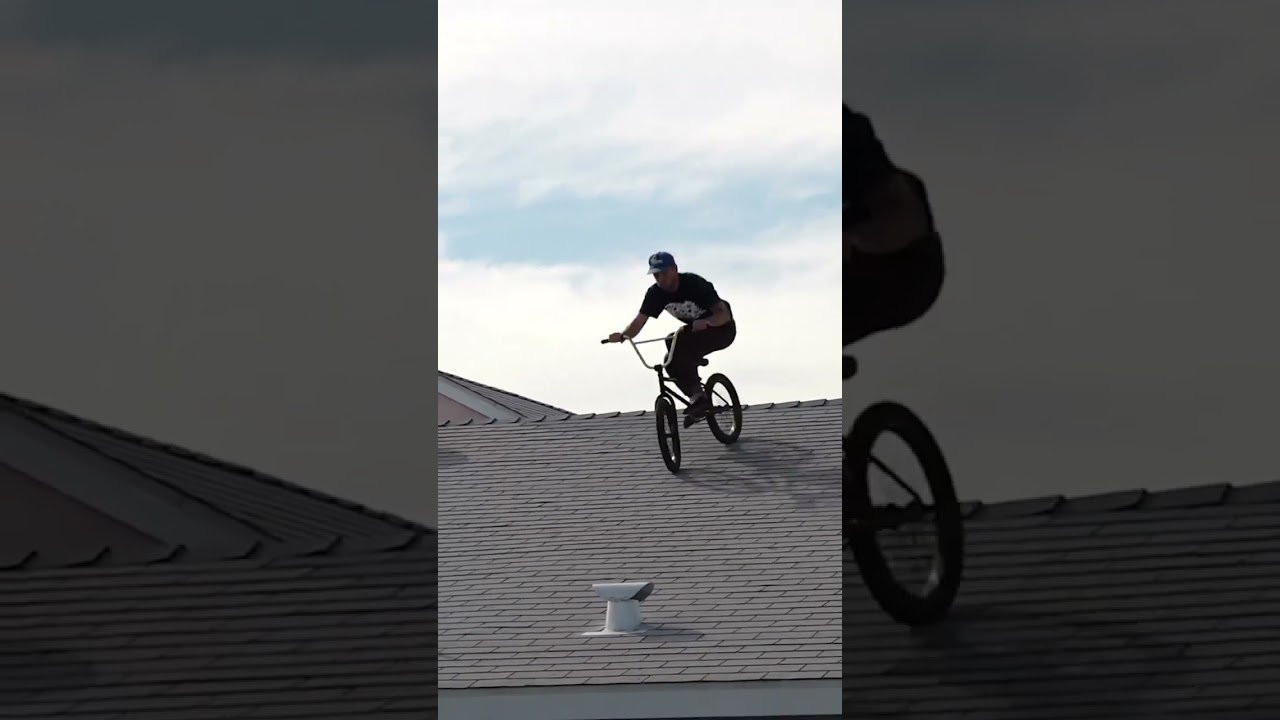 TREV SIGLOCHS COMBINES HIS TAILWHIP AND ROOF DROP ABILITIES FOR THIS INCREDIBLE LINE. #cultcrew #streetbmx