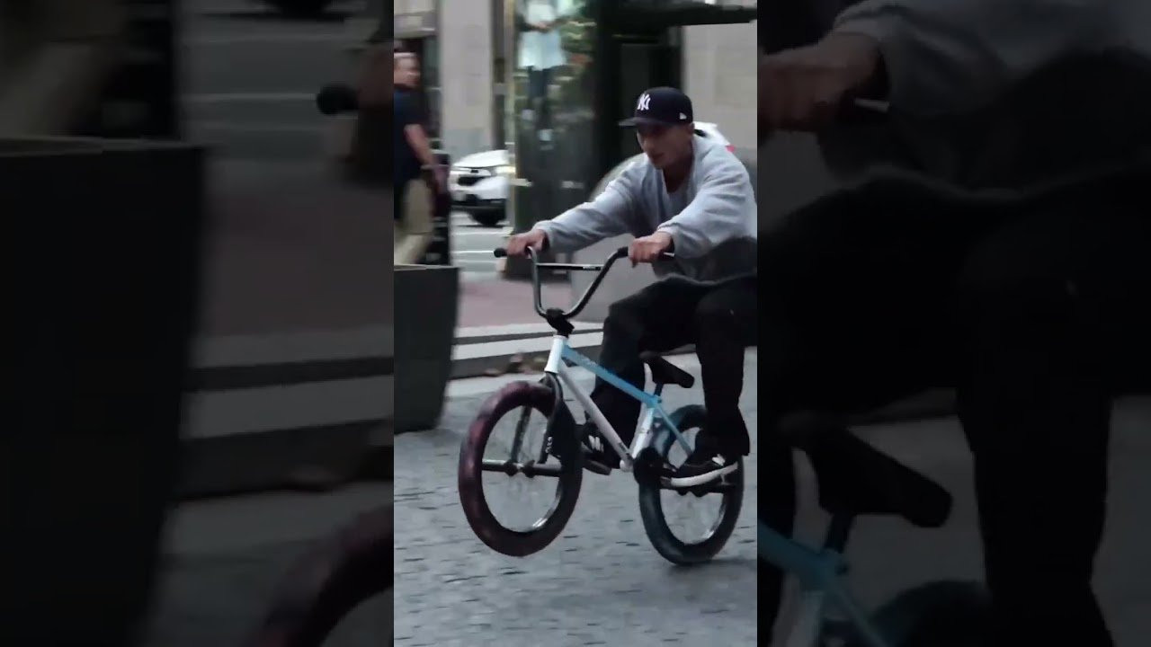 ANTHONY PANZA STREET BMX IN SAN FRANCISCO