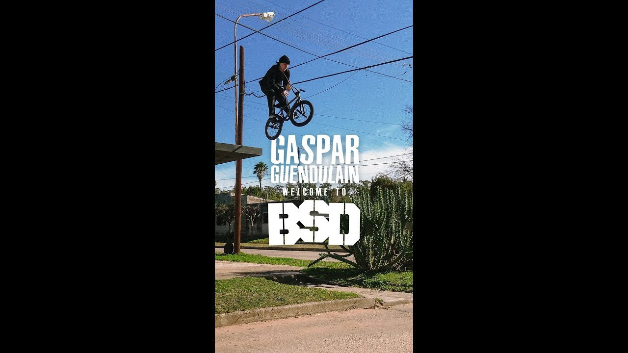 We are so happy to announce the addition of Gaspar Guendulain to the BSD Pro Team. Gaspar has been one of the BSD teams favourite riders for a good while, so it was a no brainer to ask him to join the crew. In our opinion he's one of the most progressive riders out there, here's a taster of what he can do...<br /><br />#BMX #BSDFOREVER #GASPARGUENDULAIN<br /><br />..............................<br /><br />BSD WEBSITE:<br />http://www.bsdforever.com​​<br /><br />BSD INSTAGRAM:<br />http://www.instagram.com/bsdforever​​<br /><br />BSD FACEBOOK:<br />http://www.facebook.com/bsdforever