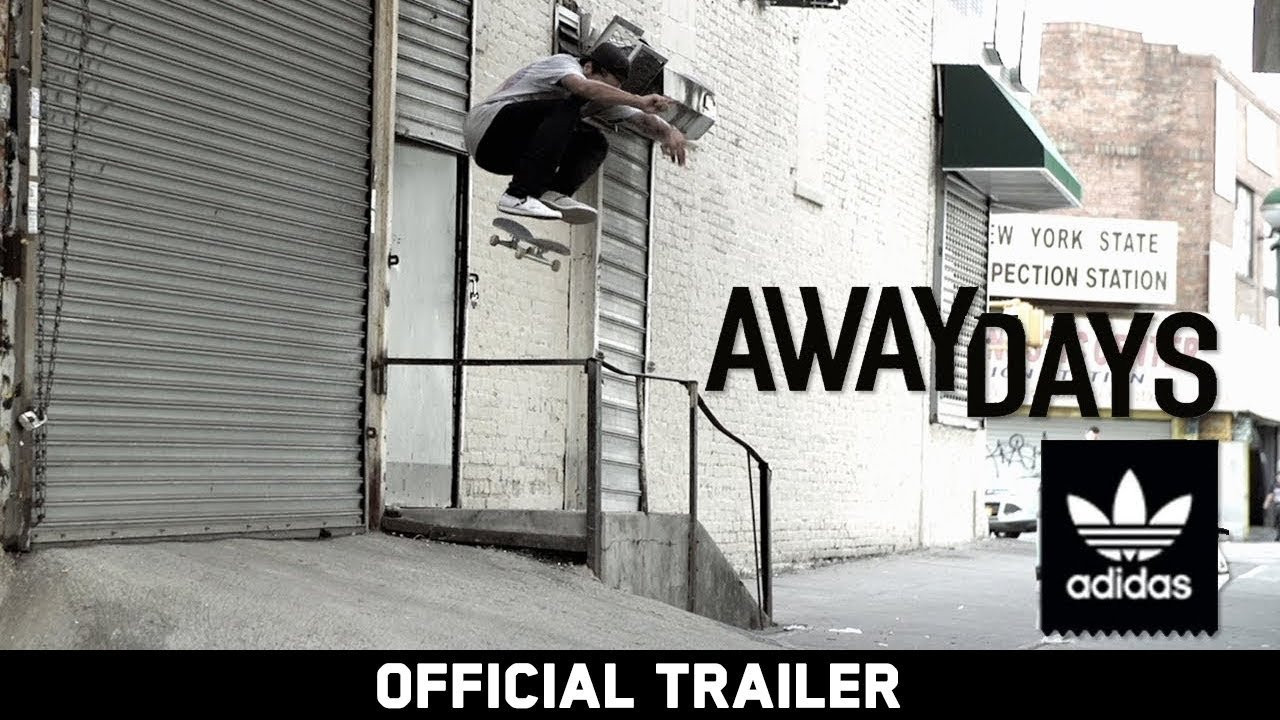 Filmed over the course of three years and spanning shoots in more than 100 cities around the globe, Away Days is the first full-length skateboarding film from Adidas. Watch Now: https://geni.us/AwayDaysEB<br /><br />Anchored by unique team chemistry and creativity inspired by life on the road, Away Days showcases the raw talent, style, and personalities of its global and international teams including legacy pros Mark Gonzales, Dennis Busenitz, Silas Baxter-Neal and Lucas Puig and rising stars Alec Majerus, Miles Silvas, Na-kel Smith and Tyshawn Jones.<br /><br />#adidas #skateboard #MarkGonzales #DennisBusenitz<br /><br />Subscribe to the Echoboom Sports channel on Amazon, Struum, Xfinity X1, Sling, or COX for full access to ad-free streaming of the largest collection of premium action sports films in the world. <br /><br />Start your FREE TRIAL on Amazon today! <br />https://www.echoboom.tv/prime<br /><br />Subscribe on YouTube: http://bit.ly/18VxJeD<br />Like us on Facebook: https://www.facebook.com/echoboomsports<br />Follow us on Twitter: https://twitter.com/EchoBoomSports<br />Follow us on Instagram: http://instagram.com/echoboomsports