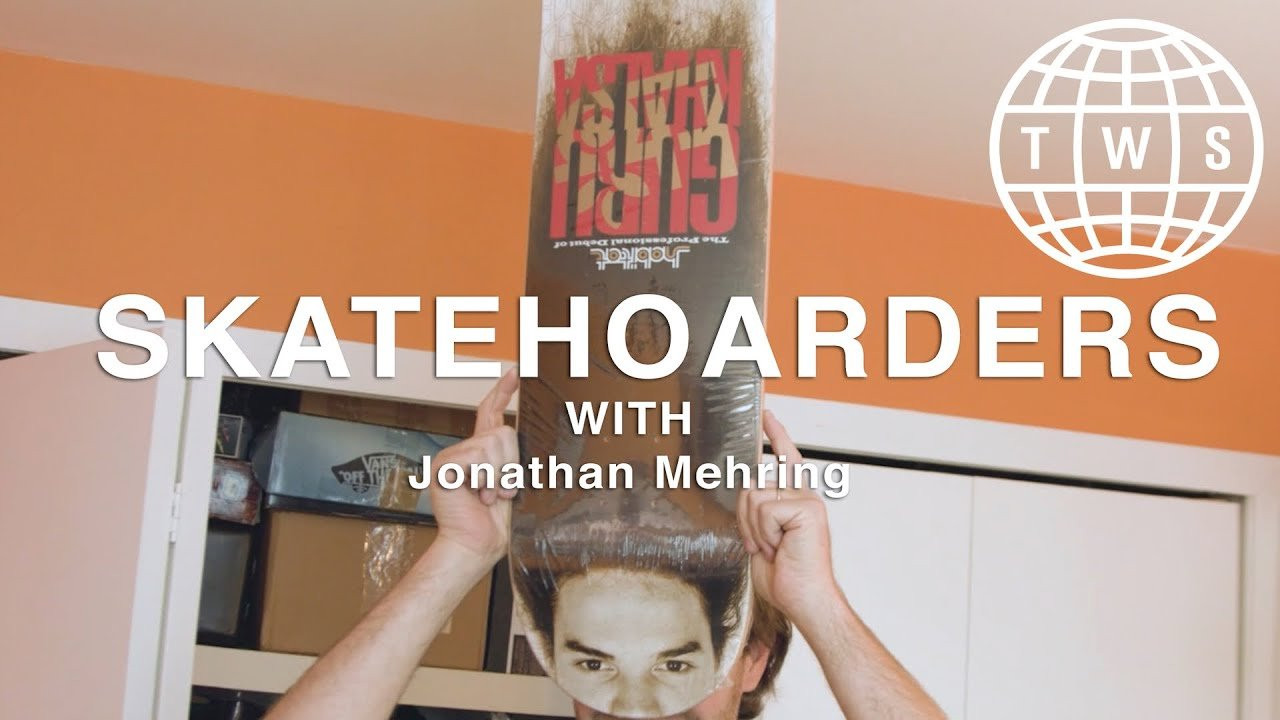 TransWorld SKATEboarding stopped by master lensman Jonathan Mehring’s 800 sq. ft New York City apartment to see dig through some of his gems that he’s collected from traveling all over the world.<br /><br />Pro model boards from his friends, crazy instruments, unique photo accessories, priceless prints and a legendary list of phone numbers on a worn piece of paper from a pre-smartphone era …