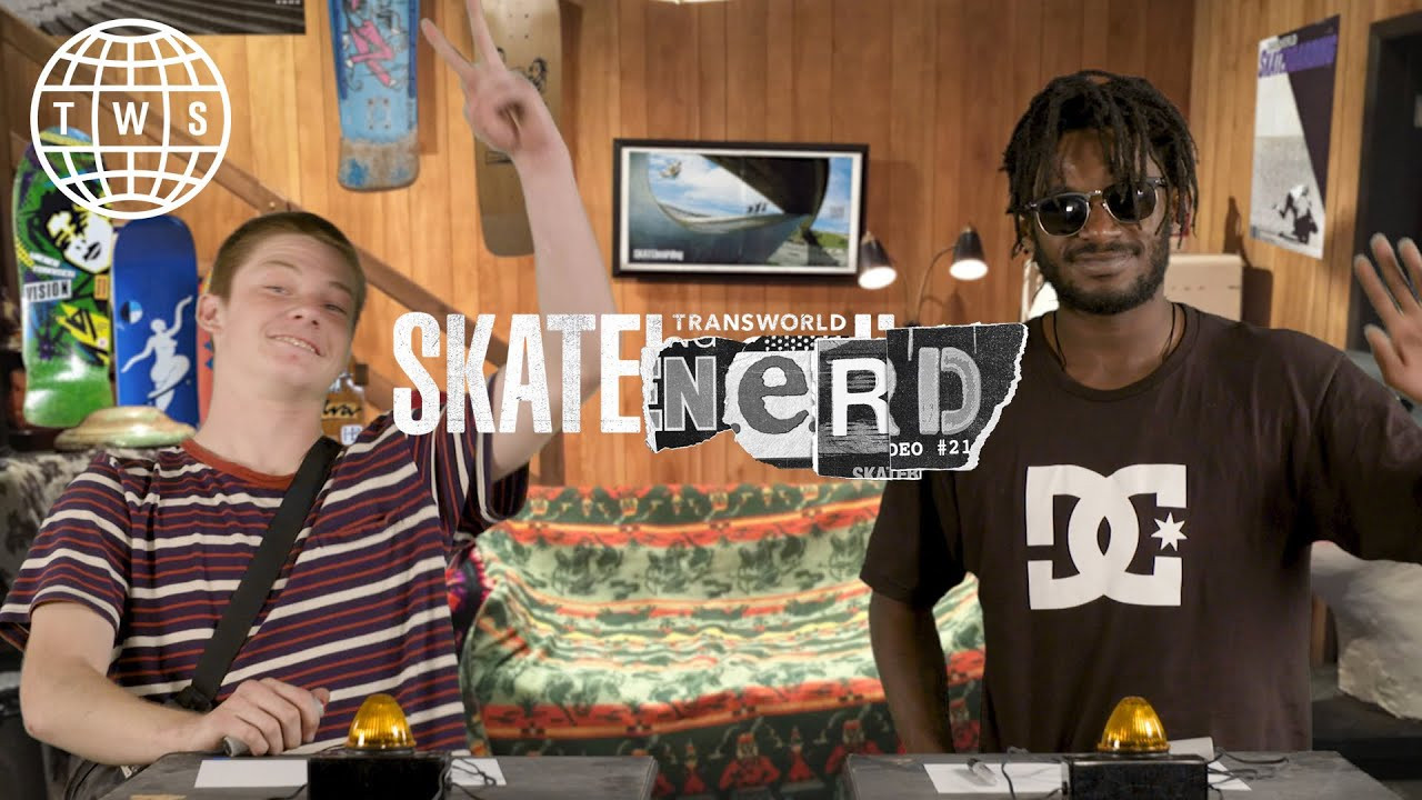 In another episode of TransWorld SKATEboarding's "Skate Nerd" DC's young guns came into the Skate Nerd dojo to do battle.