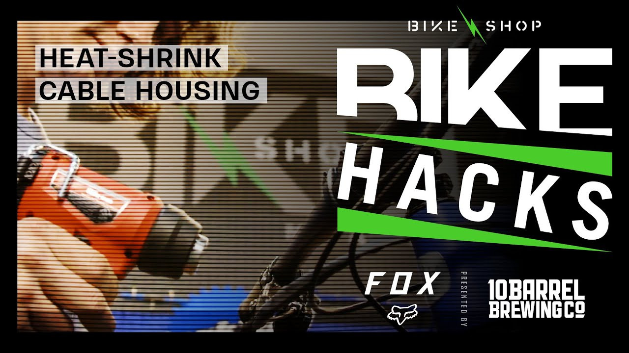 Rattly cable housing is as ugly as it looks. The cleanest solution is heat shrink tubing, and it's cheap.